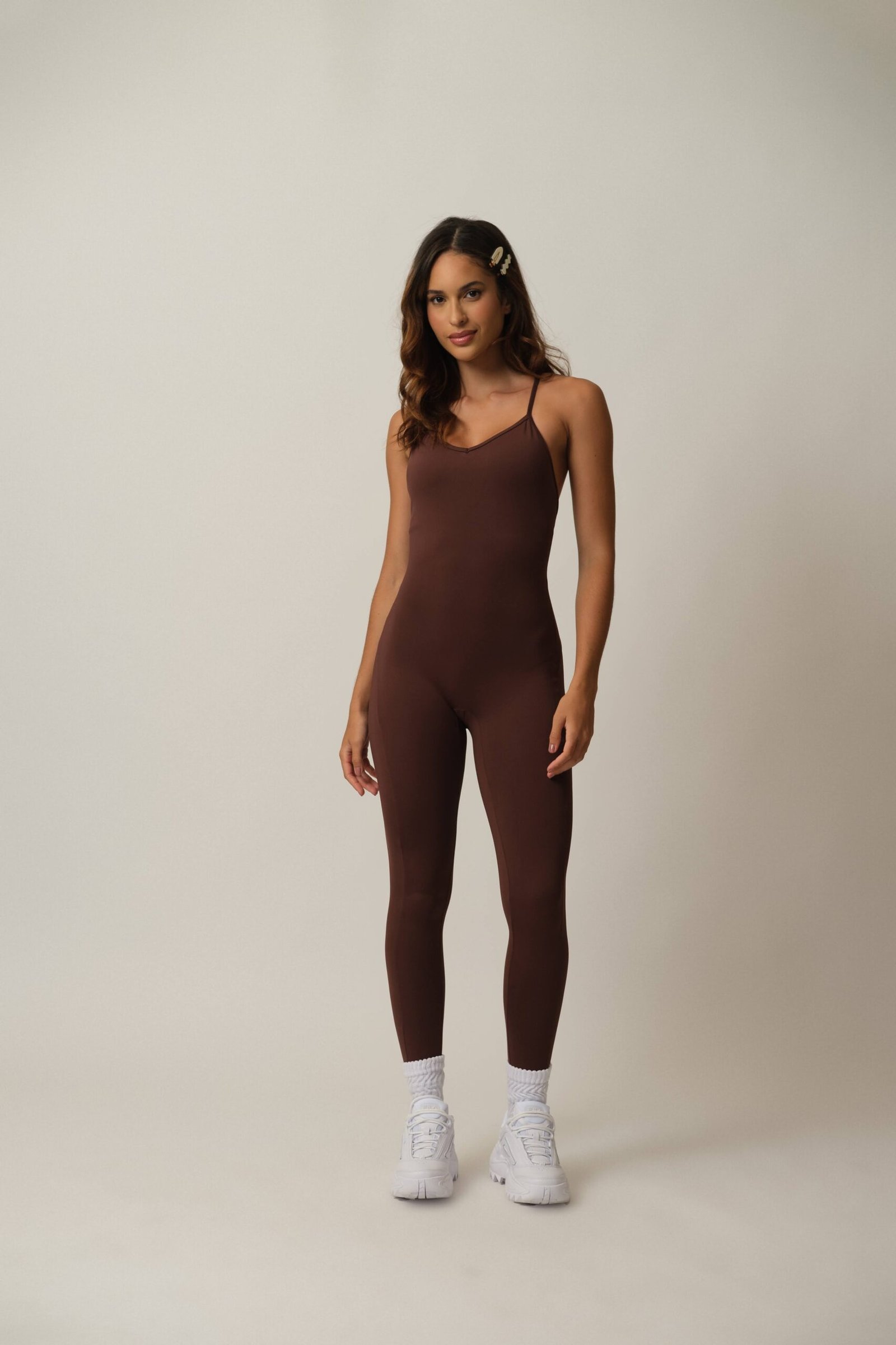 Dark Brown Jumpsuit