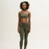 One Shoulder Top Verde