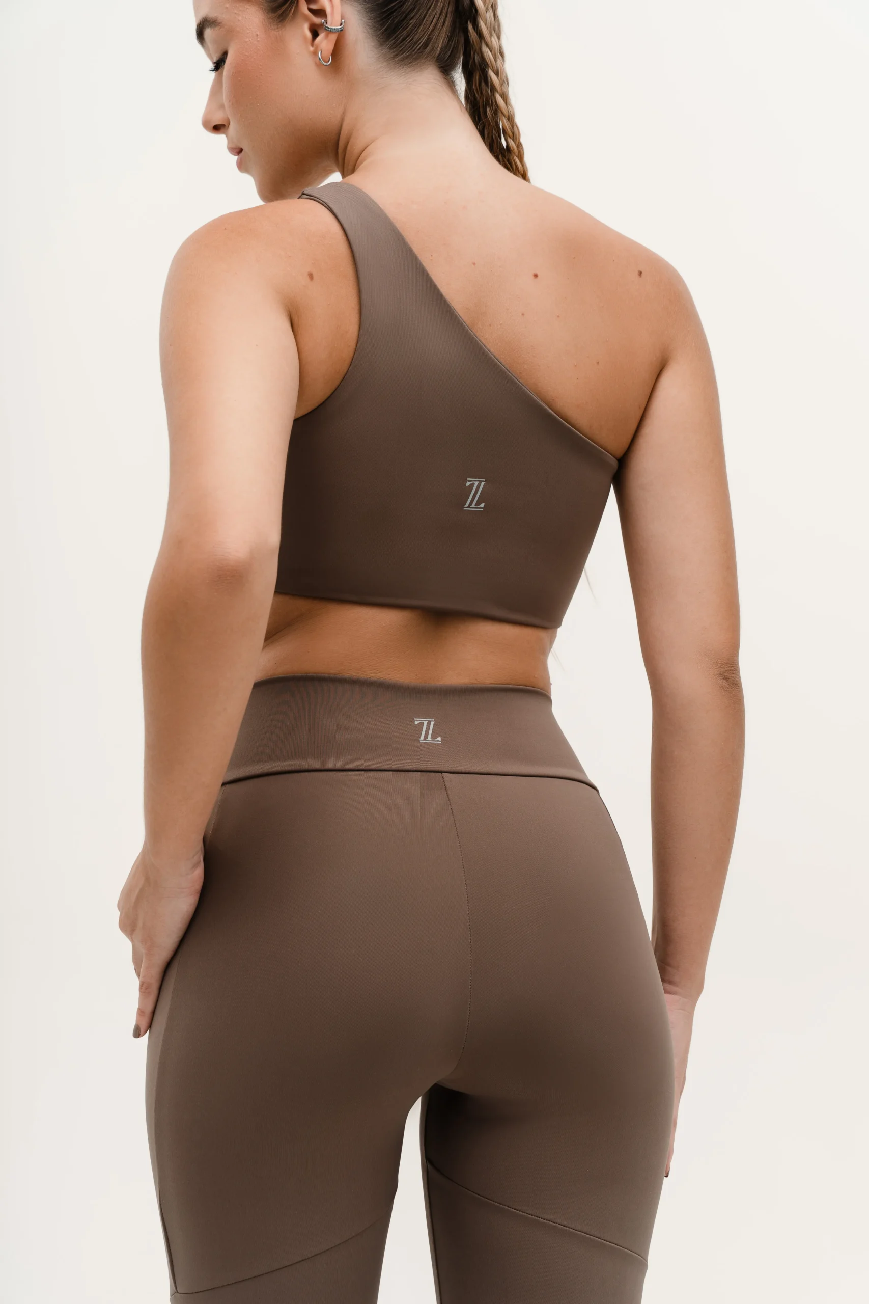 Frame legging Castanho